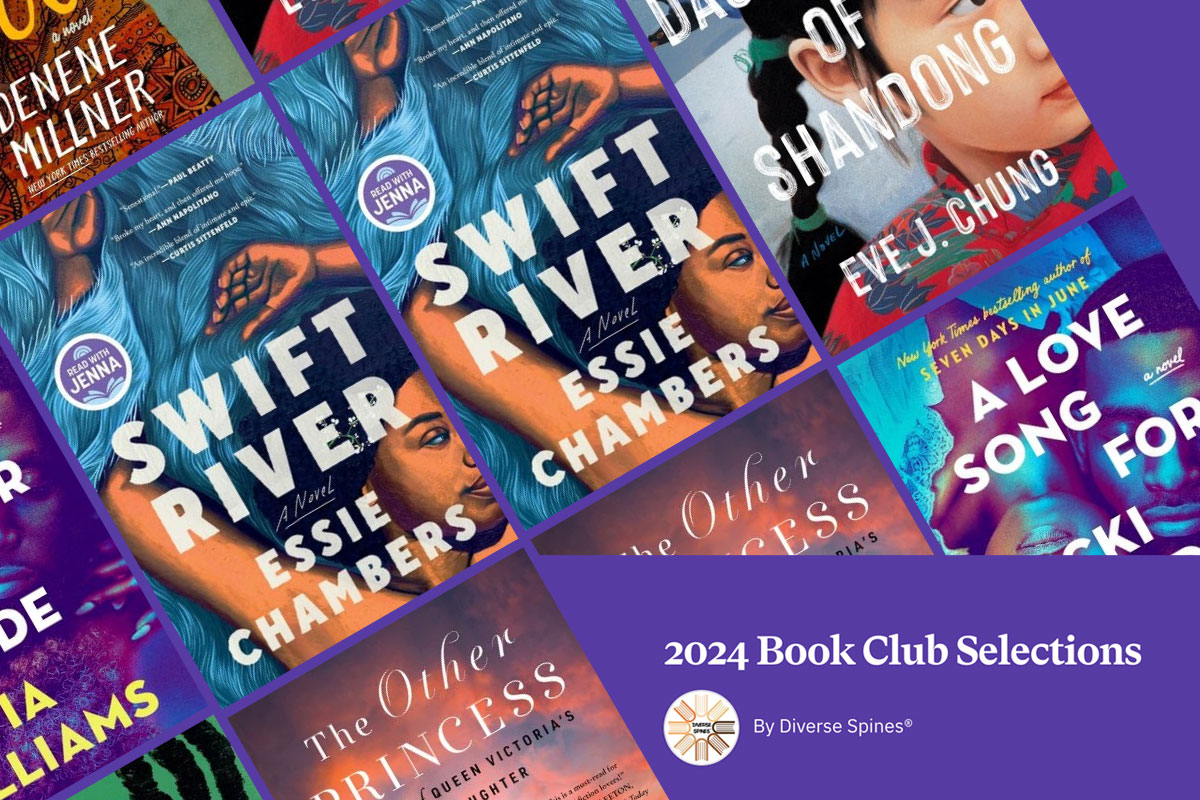 Swift River is a Diverse Spines Book Club Selection for August 2024